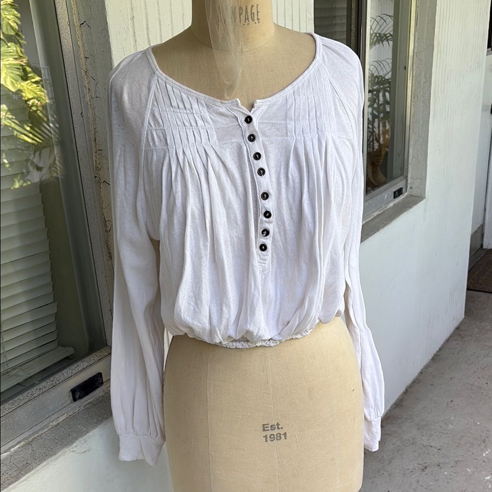 Free people hundred percent cotton top